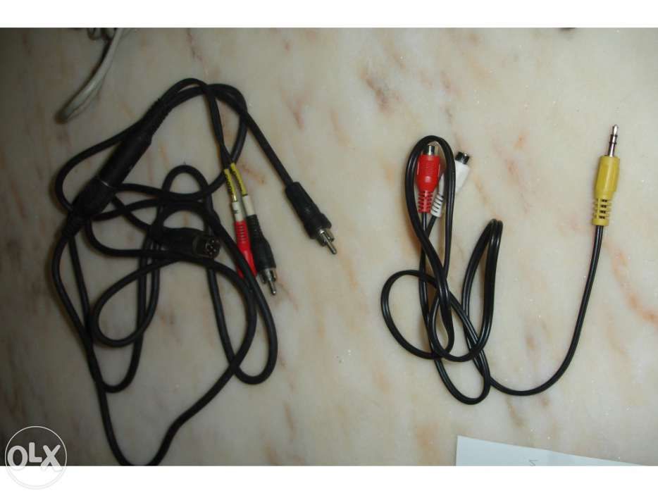 Cabos USB, Rede, HDMI, conectores e outros