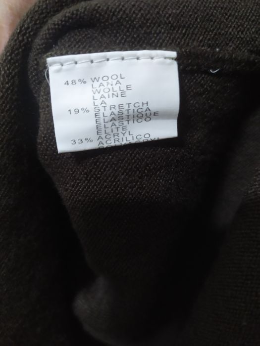 brązowy sweter oversize xl xxl darkacademia oldmoney