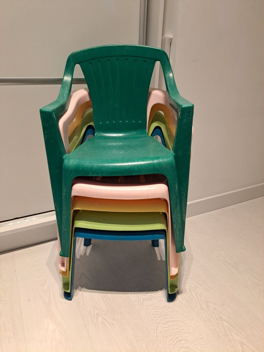 Krzesełka dla dzieci 5 szt.