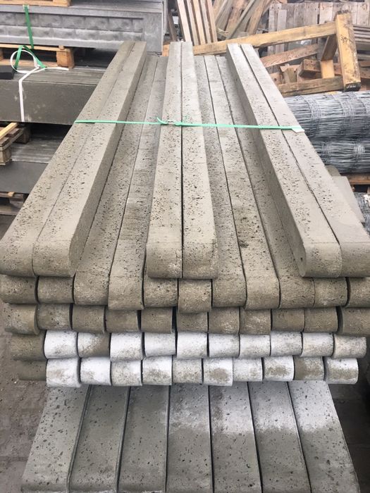 Słupek betonowy do siatki, słupek ogrodzeniowy betonowy, słupek beton