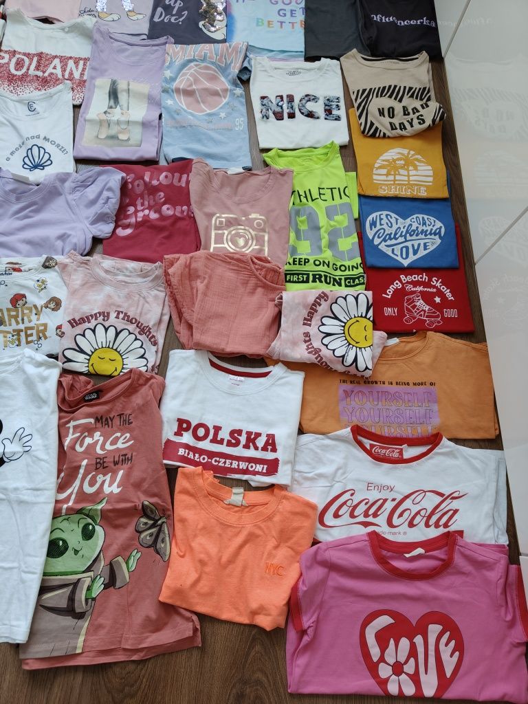 T-shirt 158 różnych firm 4f Reserved Coccdrillo H&M