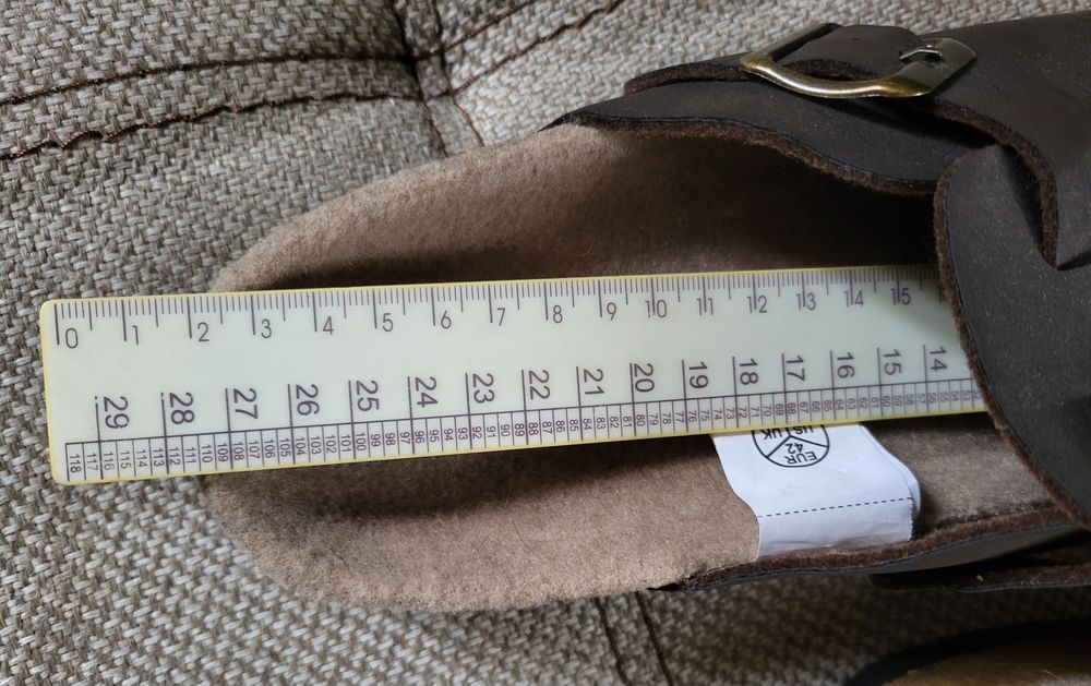 Сабо. Тапочки зимові. Шкіра