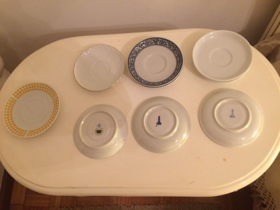 Taças Gelado/Fruta, Chávenas /pires de café