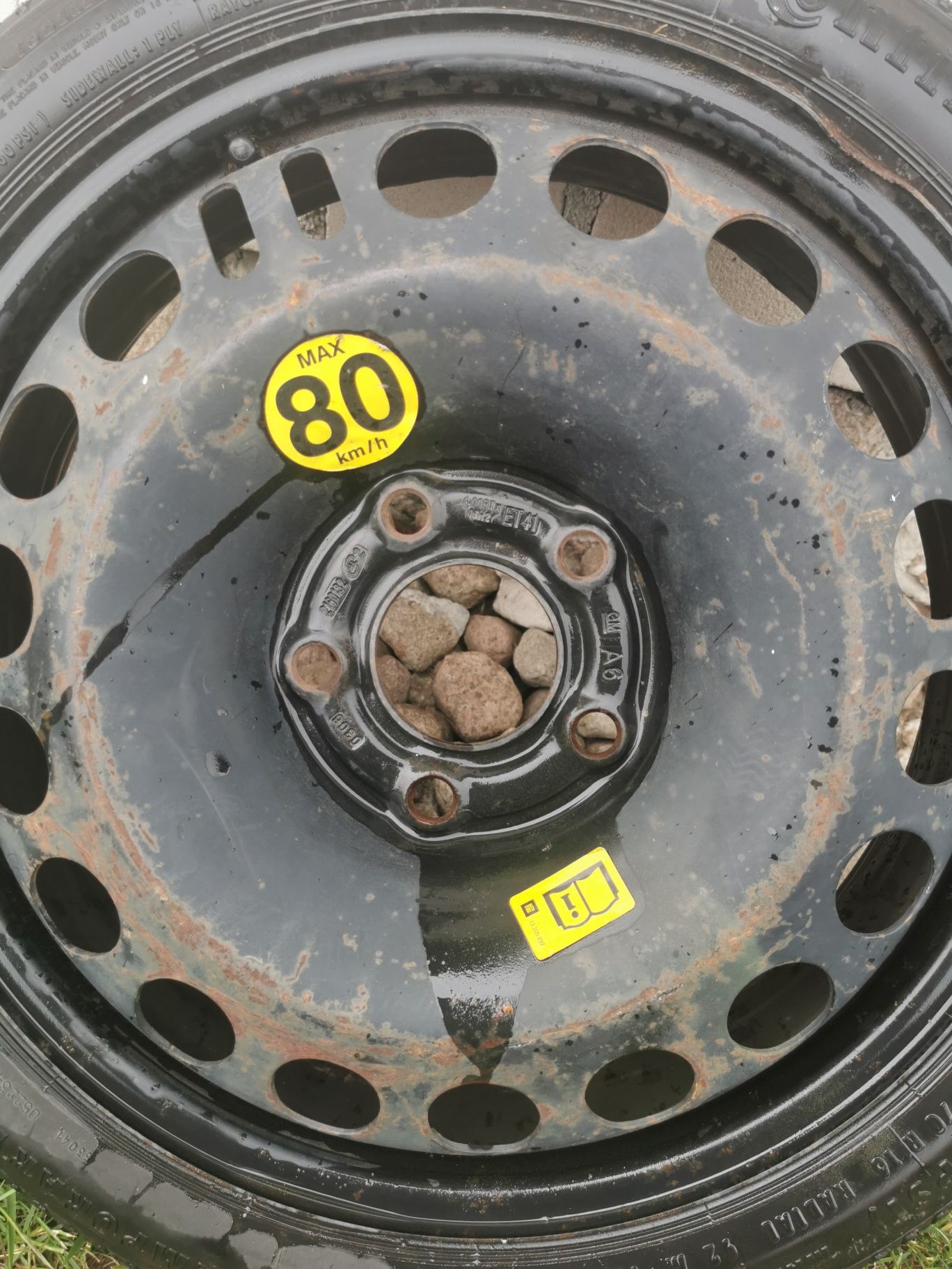 Koło dojazdowe 4x16  5x110 Opel Astra Opel Zafira 2160.132