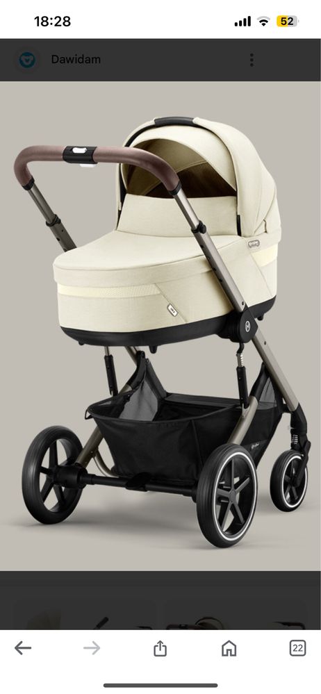 Wozek 3w1 firmy  cybex.