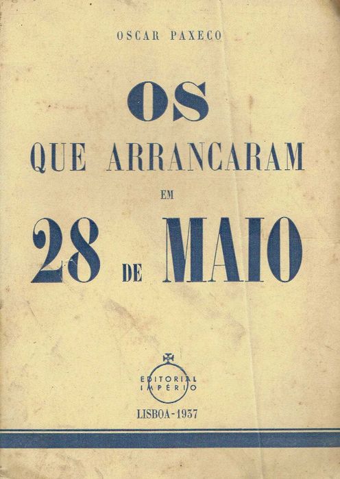 8055

Os que arrancaram em 28 de Maio 
Oscar Paxeco