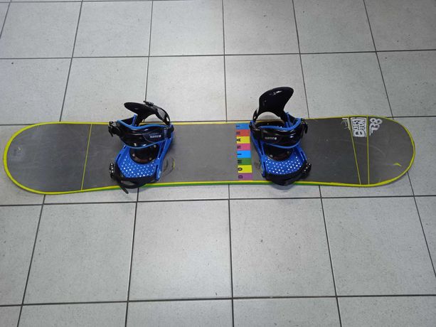 Deska Snowboard BURTON DOMINAT 138 cm + Wiązania BURTON