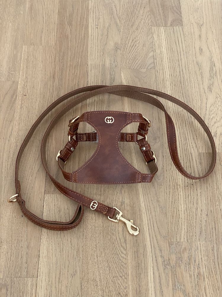 Nowe szelki bezuciskowe + smycz XXS-2XL