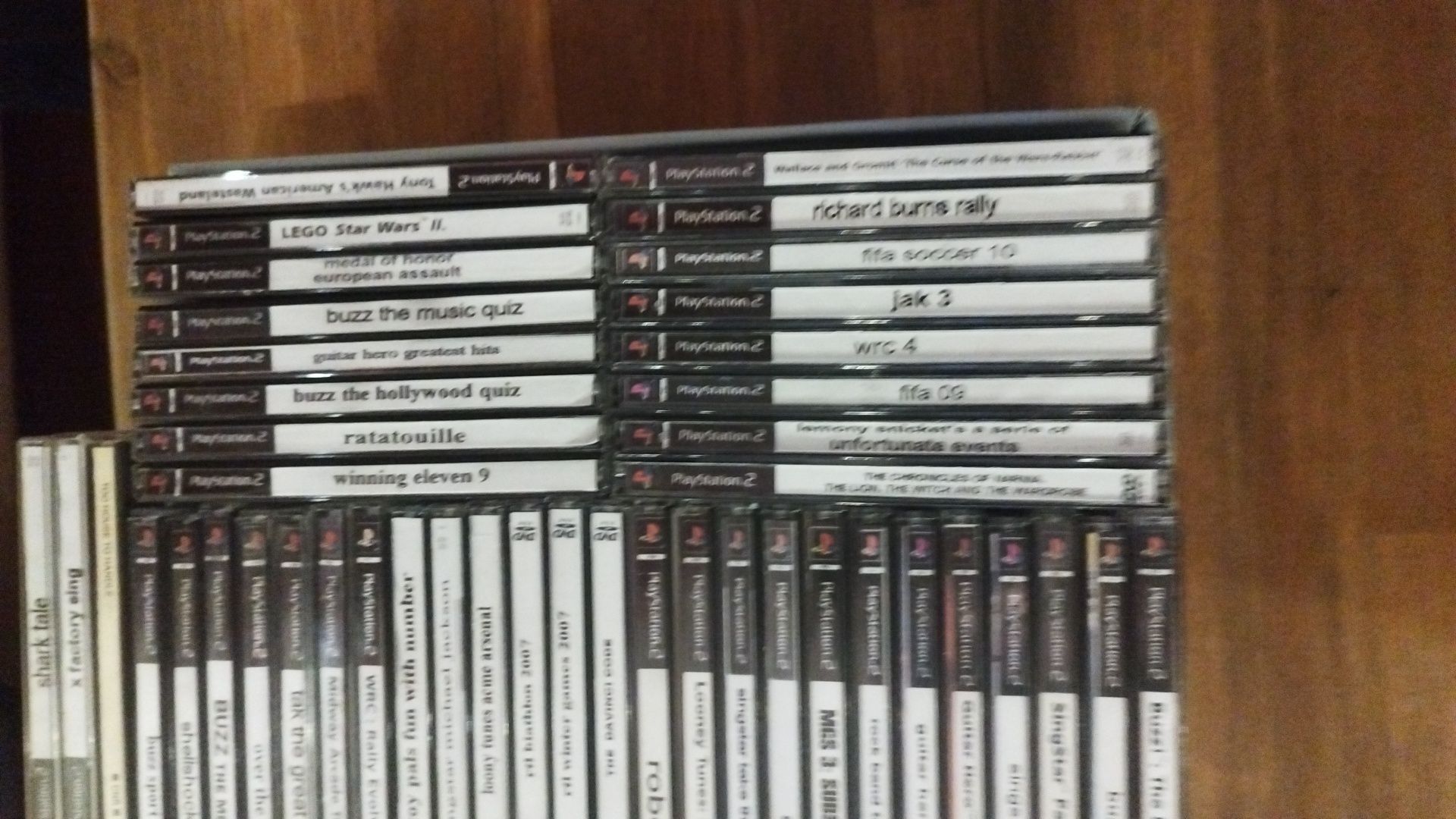 PlayStation 2 plus 2 pady plus 73 gry oraz oryg. karta pamieci
