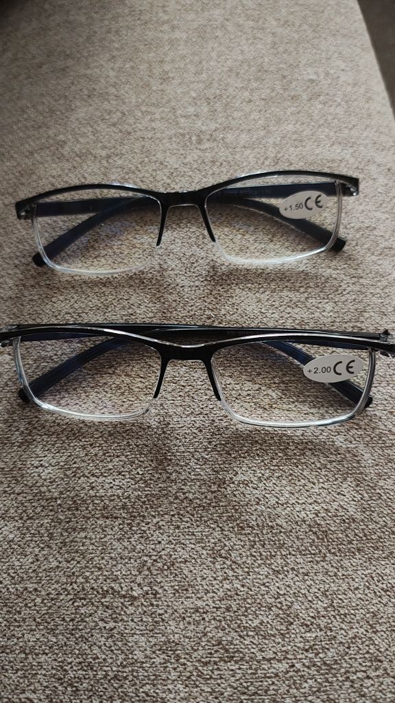 Okulary +2.0- Okulary +1.5