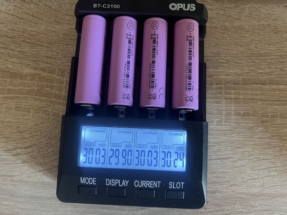 EVE INR18650-30P 3000mAh - 30A  Високострумові!!!