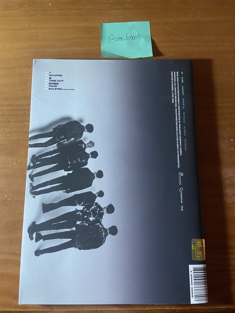 Album GOT7 Spinning Top com photocards