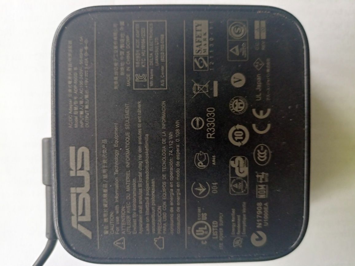 Зарядний пристрій для ноутбука Asus x550cc вживаний в доброму стані