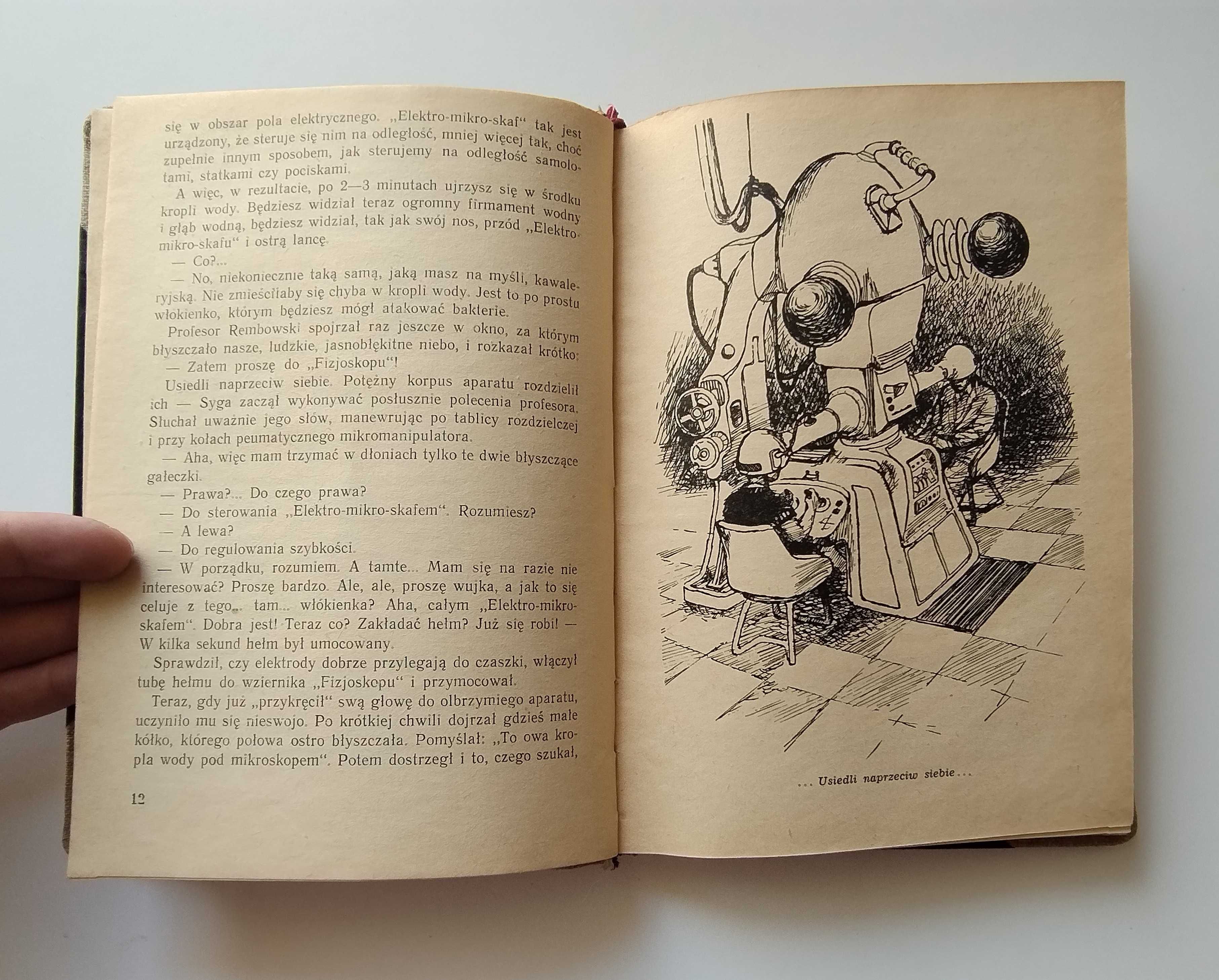 Podróże mikrokosmiczne prof. Rembowskiego Unkiewicz 1956 wydanie I