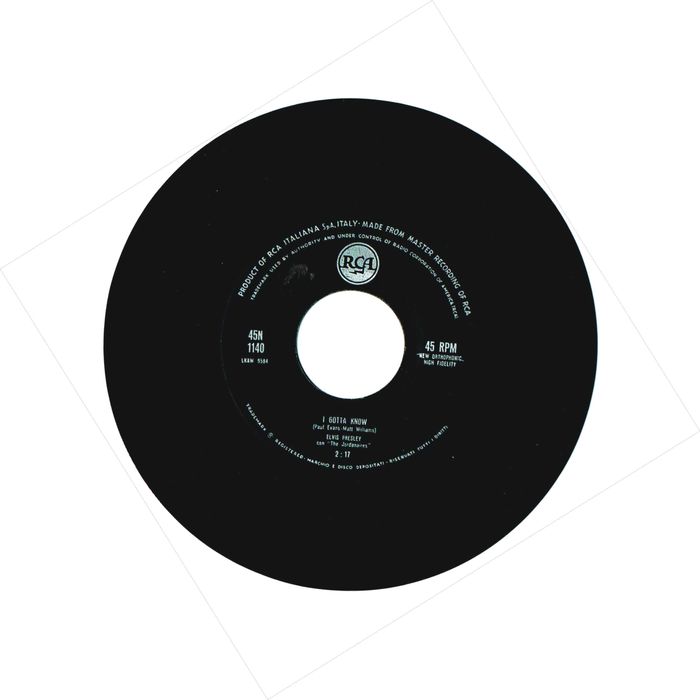 Elvis Presley – Are You Lonesome To-Night? - 1960 45 Rpm