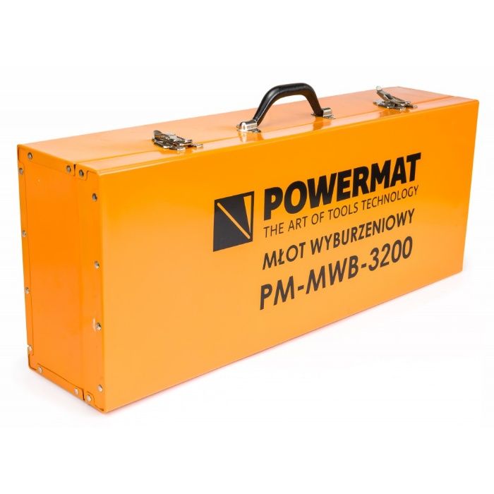 Młot udarowy wyburzeniowy HEX SDS 3200W PM-MWB-3200 50J POWERMAT