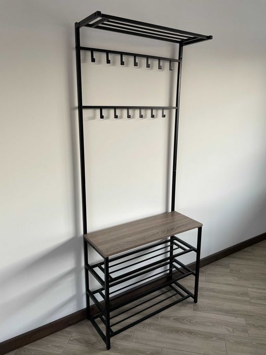 Вішалка універсальна напольна металева SUNRISE. Стиль Лофт.