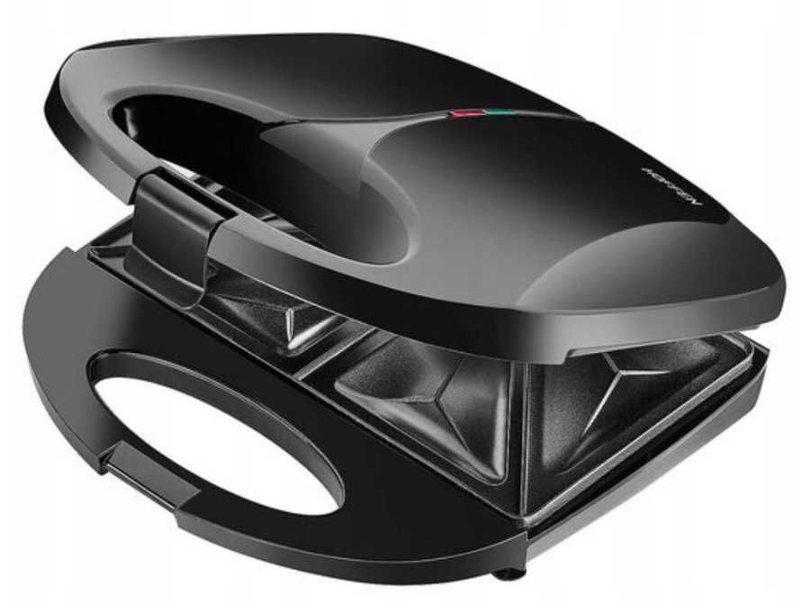 Opiekacz zapiekacz do kanapek sandwich Hoffen 750W czarny