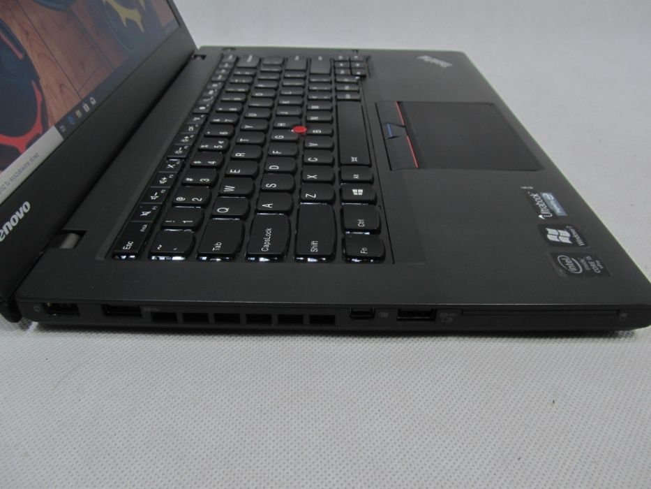 SUPER Lenovo T450 i5 5300U Ram 8GB dysk SSD 128GB Win10 ThinkPad FV23%