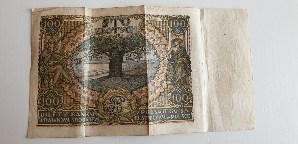 Stare banknoty polskie i niemieckie