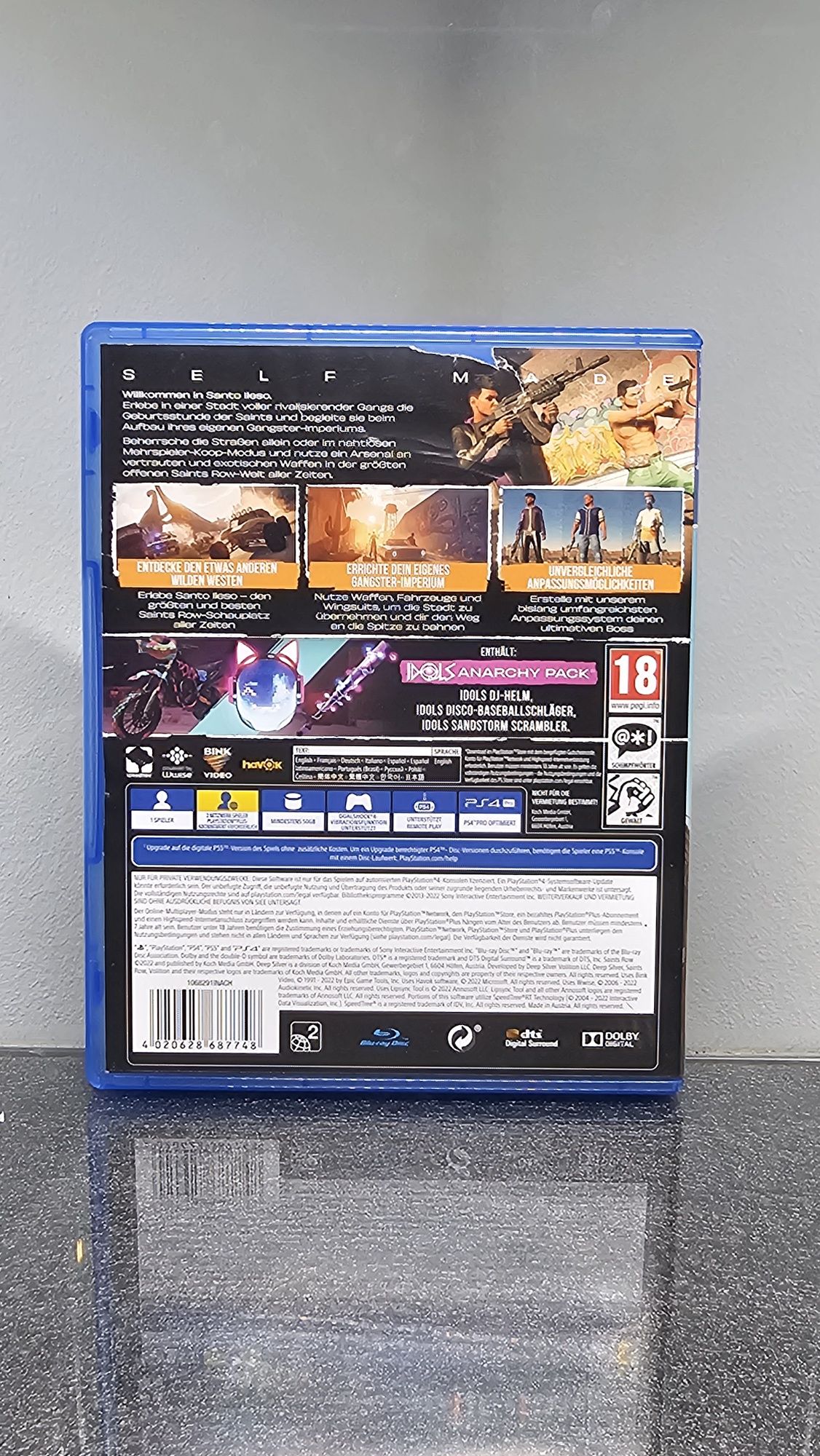 Saints Row Day One Edition PS4 PS5 PlayStation 4 5