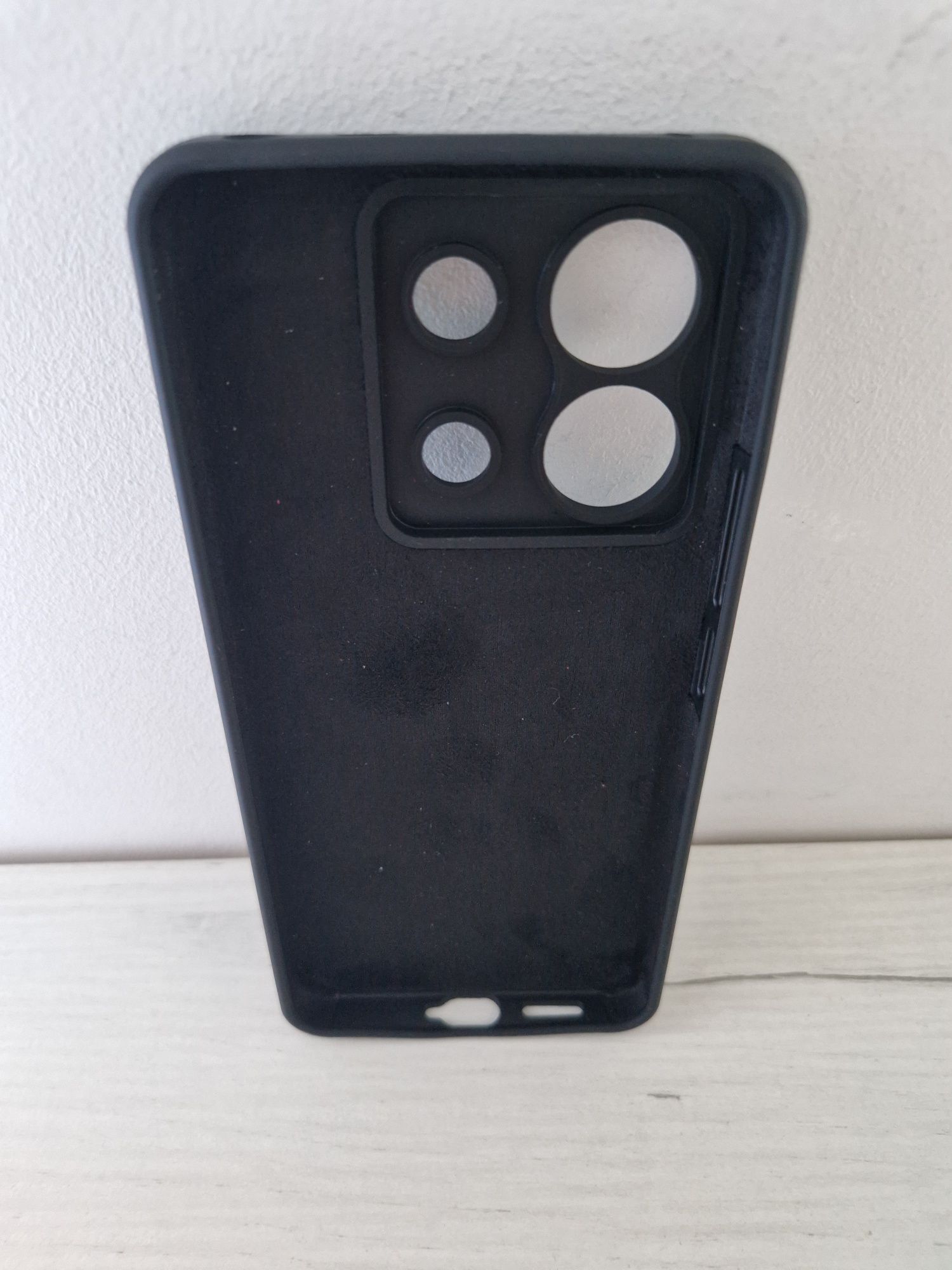 Silicone Lite Case do Xiaomi Redmi Note 13 Pro 5G czarny