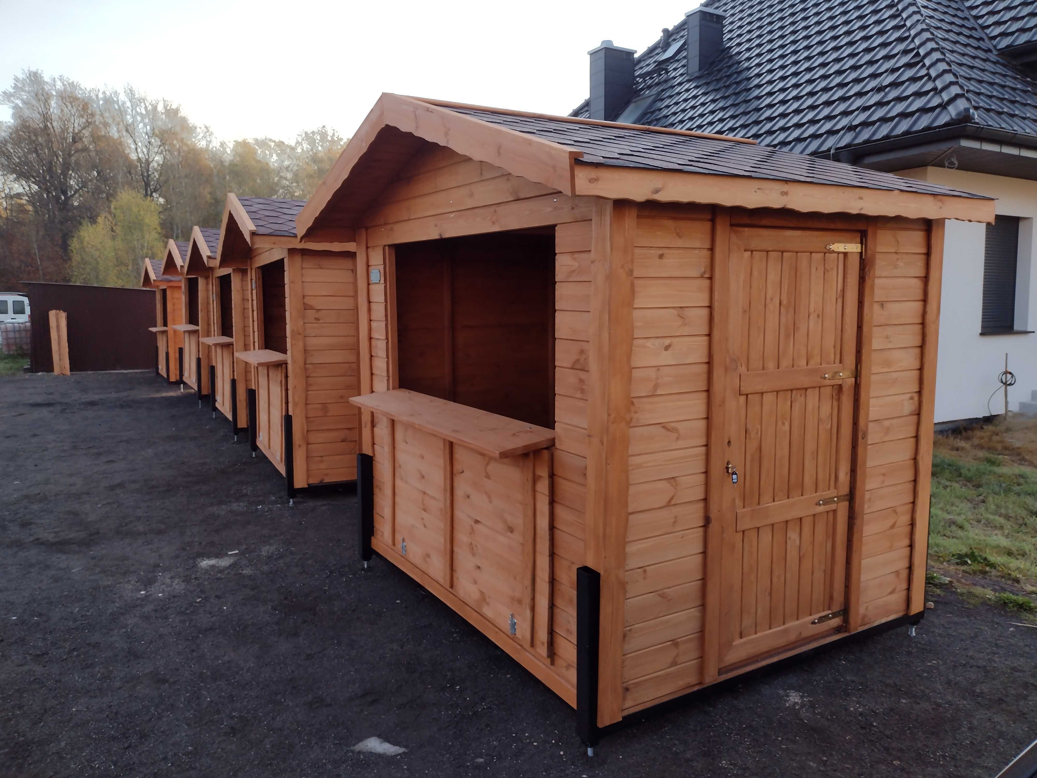 domek handlowy kiosk stragan stalowa rama