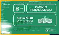Dawid Podsiadło 2 bilety Gdańsk 02.06.2024