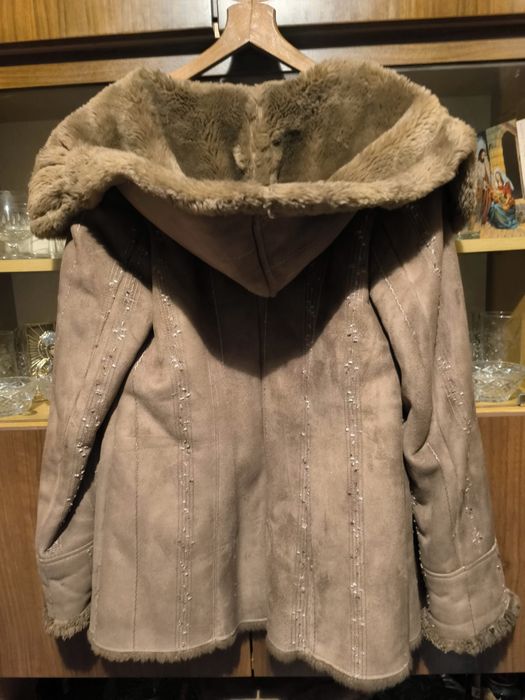 Kurtka ala kożuch Damski