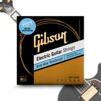 Struny do gitary elektrycznej 10-46 Gibson SEG-BWR10 LIGHT GAUGE