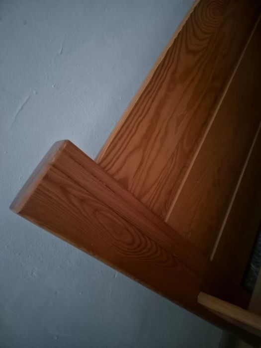 Łóżko ze stelażem 90x200 drewniane