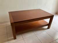 Mesa de centro madeira maciça