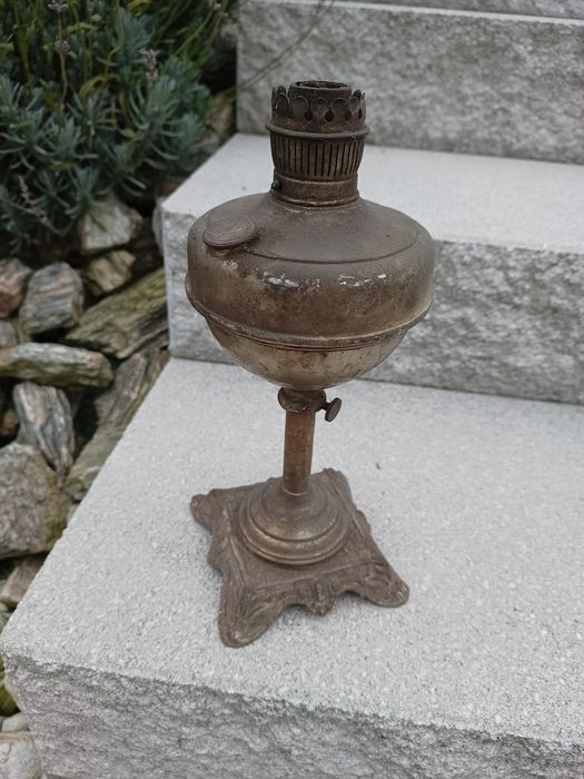 Lampa naftowa zabytkowa Ditmar Brunner antyk