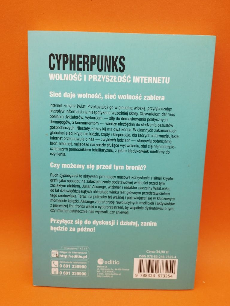 Julian Assange - Cypherpunks (Wolność i Przyszłość Internetu)