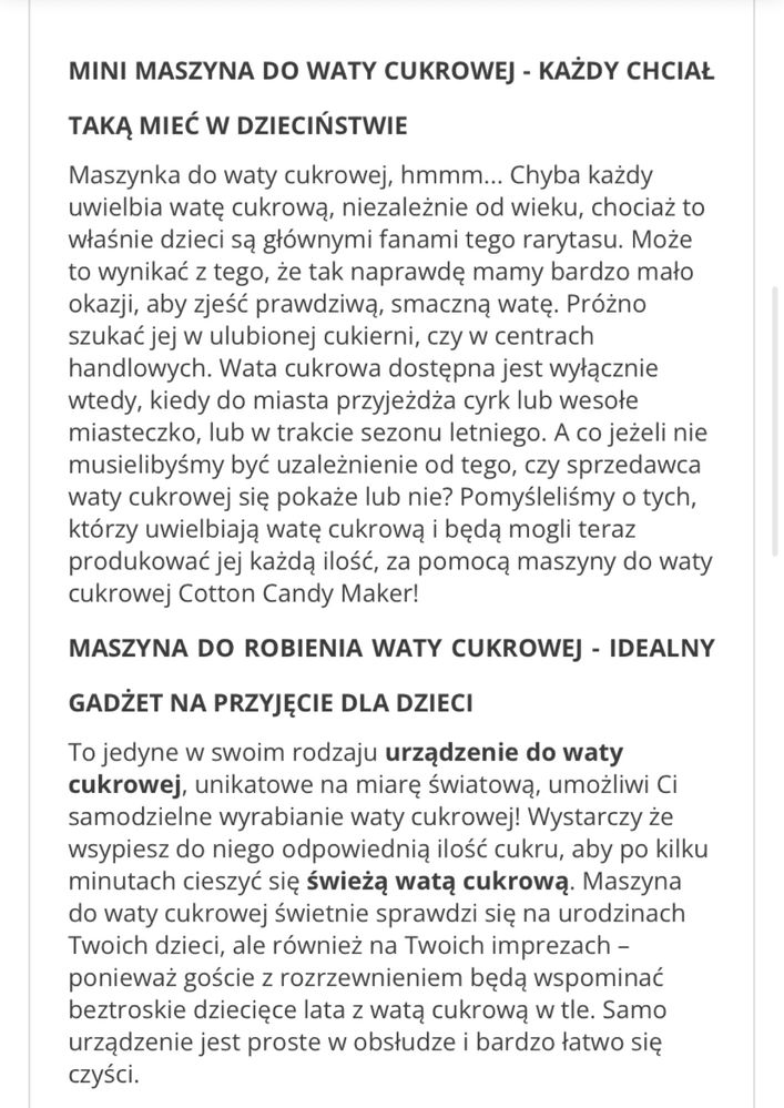 Maszyna do wary cukrowej