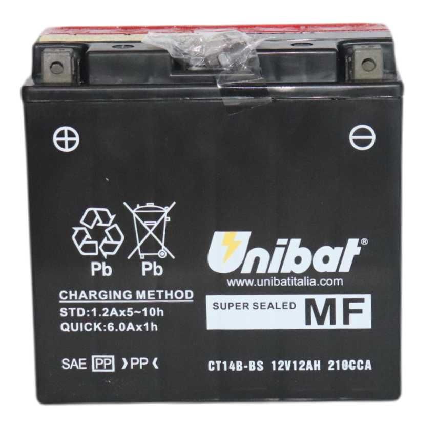 Akumulator Unibat CT14B-BS AGM 12Ah 210A