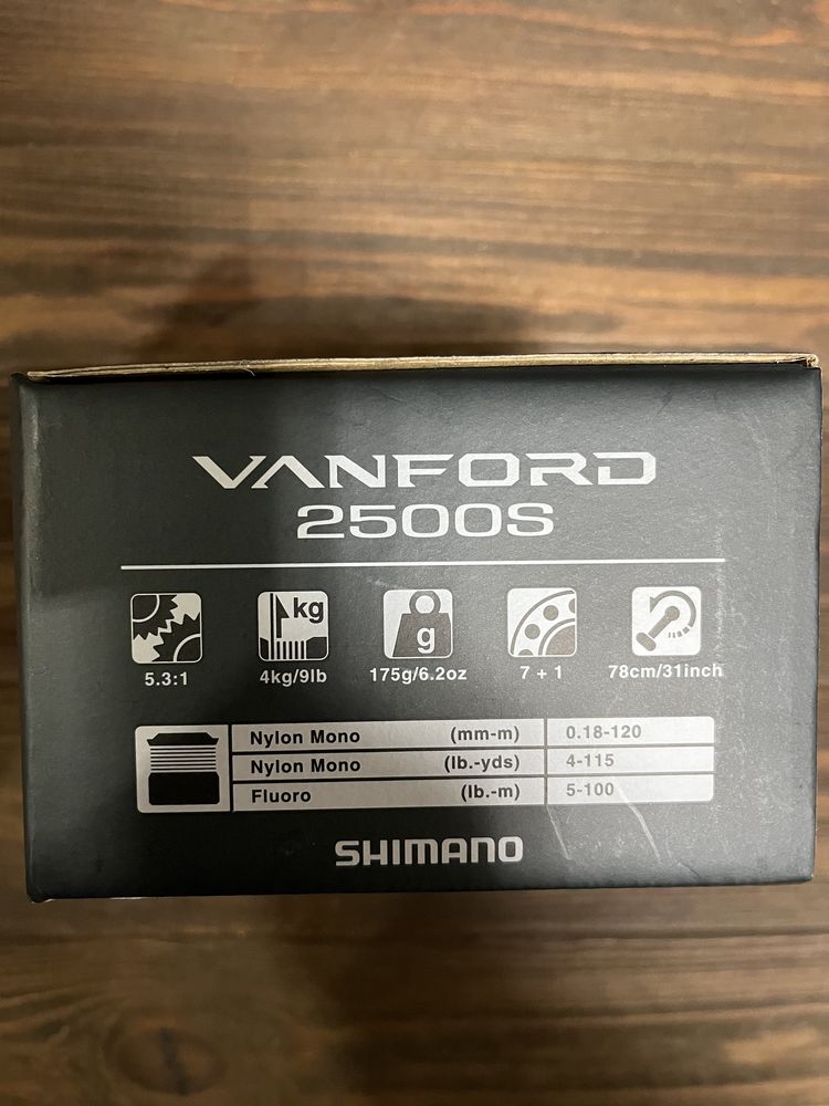Shimano 20 Vanford 2500s