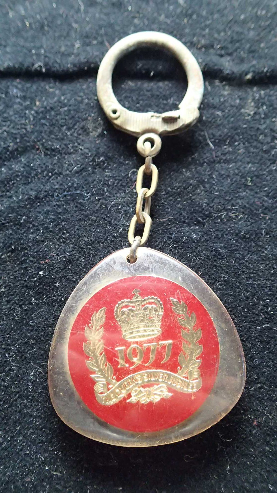 Porta chaves do Jubileu de prata da Rainha Elizabeth II, 1977