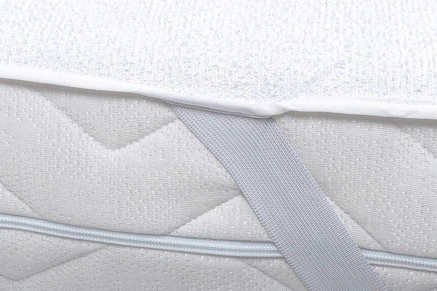 Ochraniacz Podkład na Materac Wodoodporny Nakładka Rizo PVC Biały 80x2