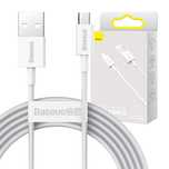 Kabel USB do micro USB Baseus Superior Series, 2A, 2m (biały)
