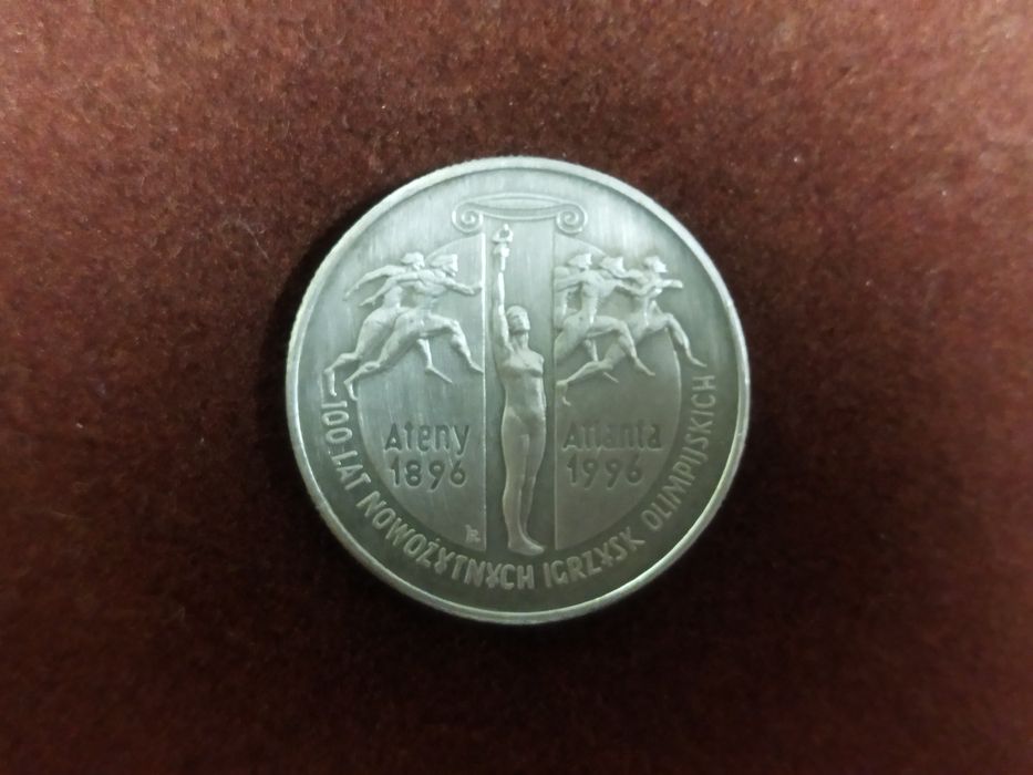 2 monety kolekcjonerskie o nominale 2 zł, Atlanta 1996