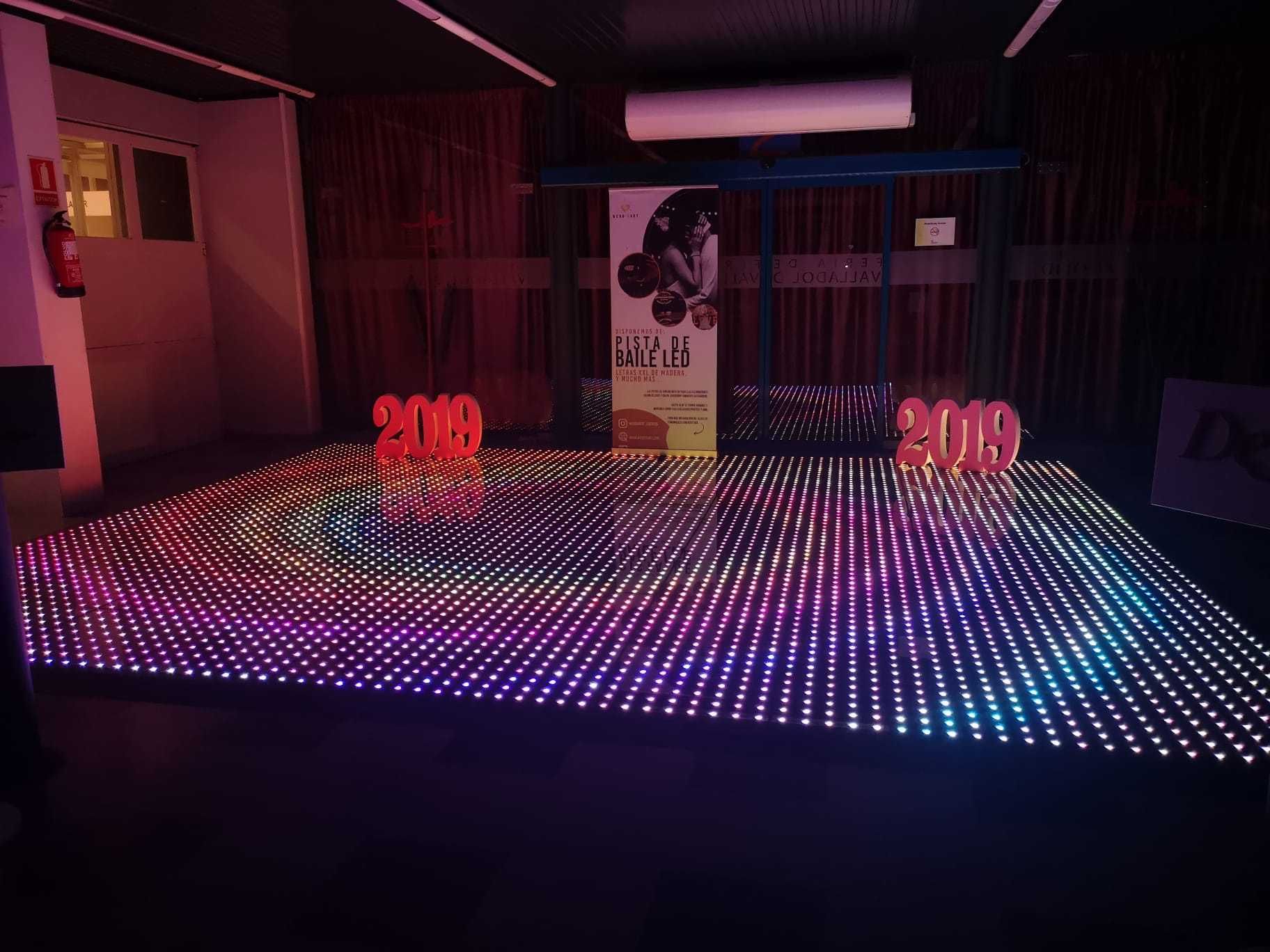 Pista de dança digital LED