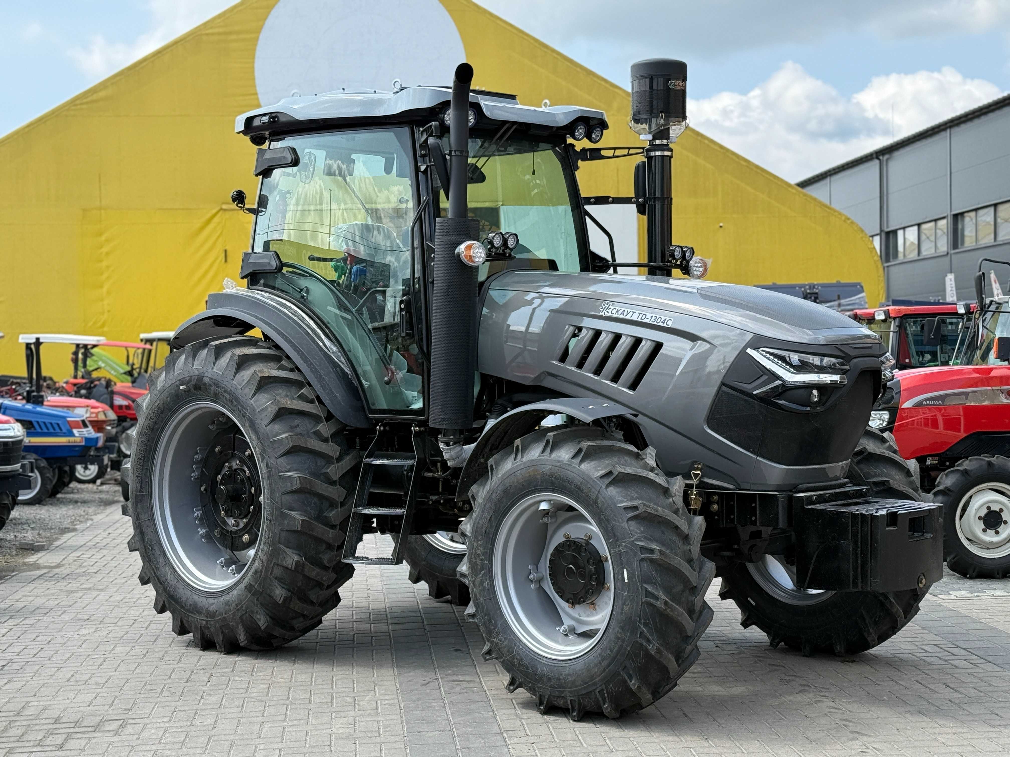 Потужний трактор СКАУТ ТD-1304C!130к.с.!кондиціонер!