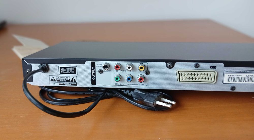 Odtwarzacz DVD LG DVX380