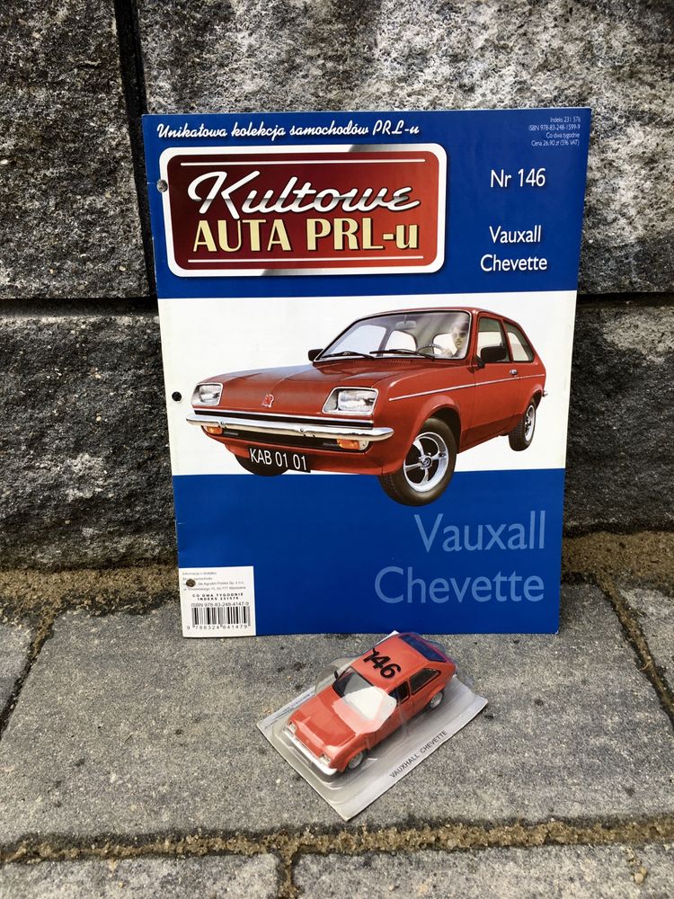 Czasopismo - CHEVETTE-auta PRL,model,autka,kolekcja