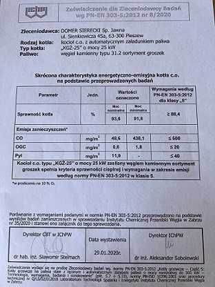 Kocioł piec z podajnikiem 5 klasa na ekogroszek 15 kw 10,12,19,24