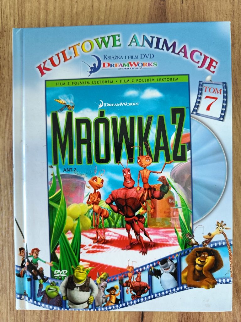 Mrówka Z, Kultowe Animacje, tom 7, książka i film DVD