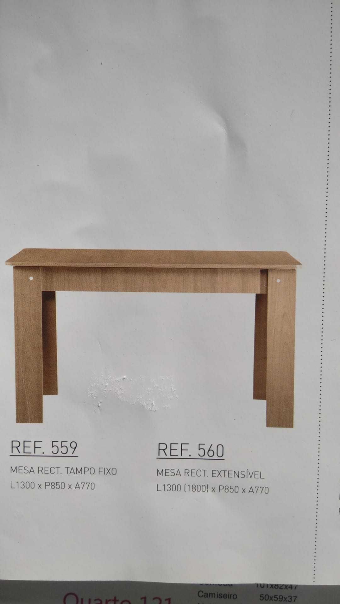 Mesa + 4 cadeiras NOVAS em pinho, cerejeira ou castanho c/entrega