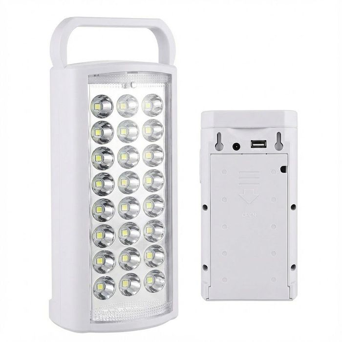 Аварійний акумуляторний ліхтар HER-TEX HT-2626, 24 LED, USB, д 80годин