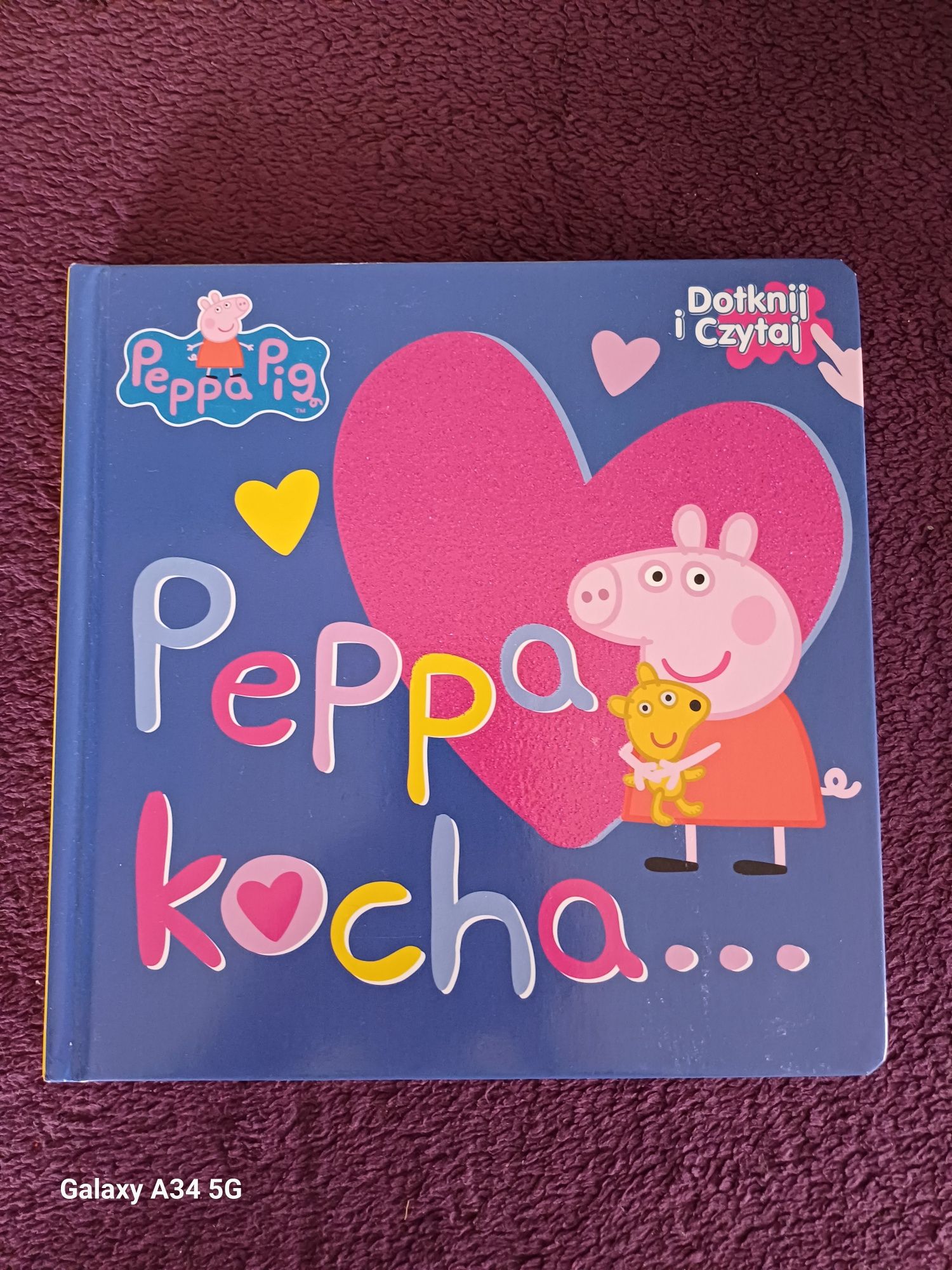 Peppa 2 książeczki sensoryczna i z puzzlami